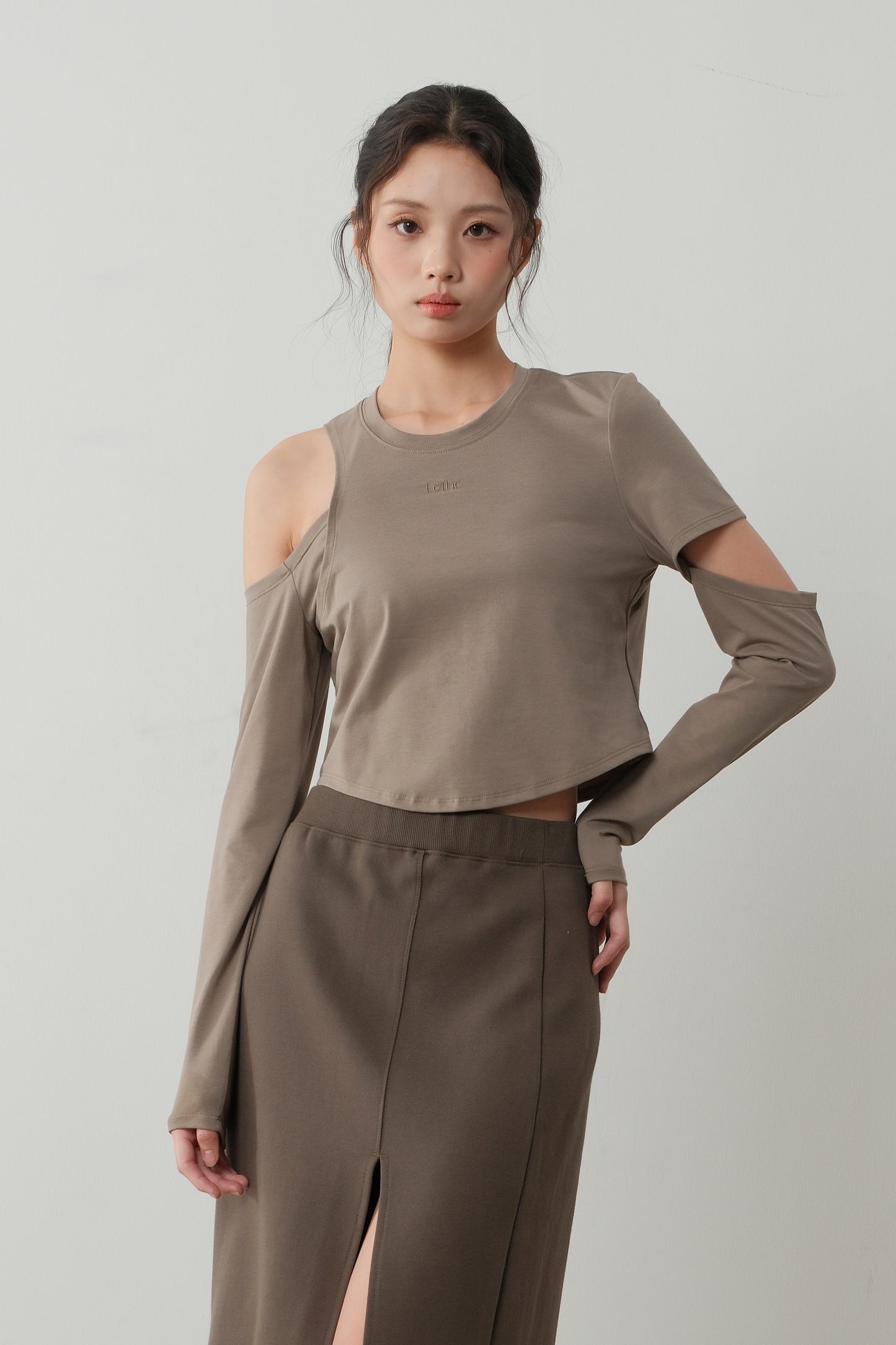 The Asym Off Shoulder Knit Top