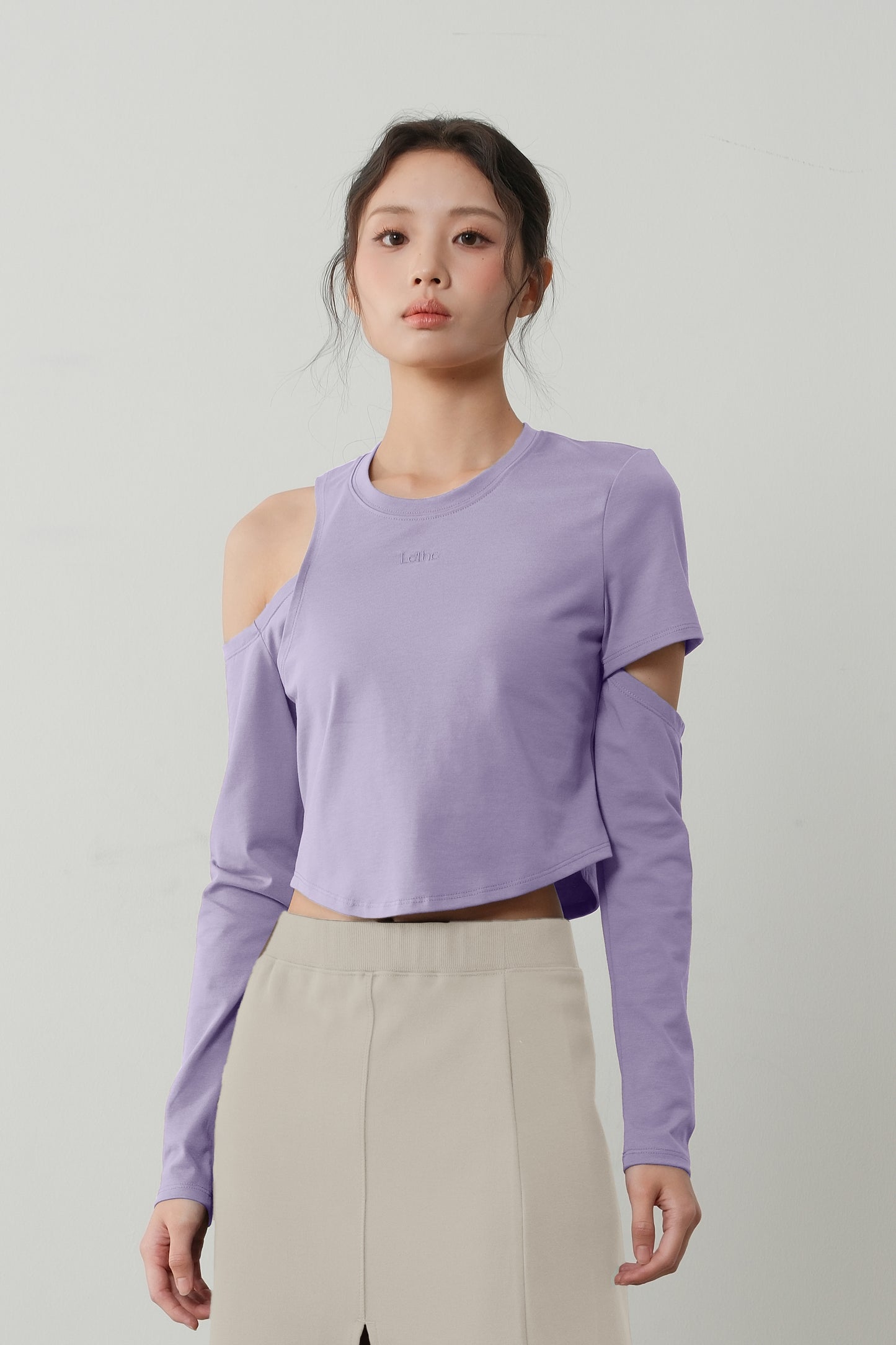The Asym Off Shoulder Knit Top