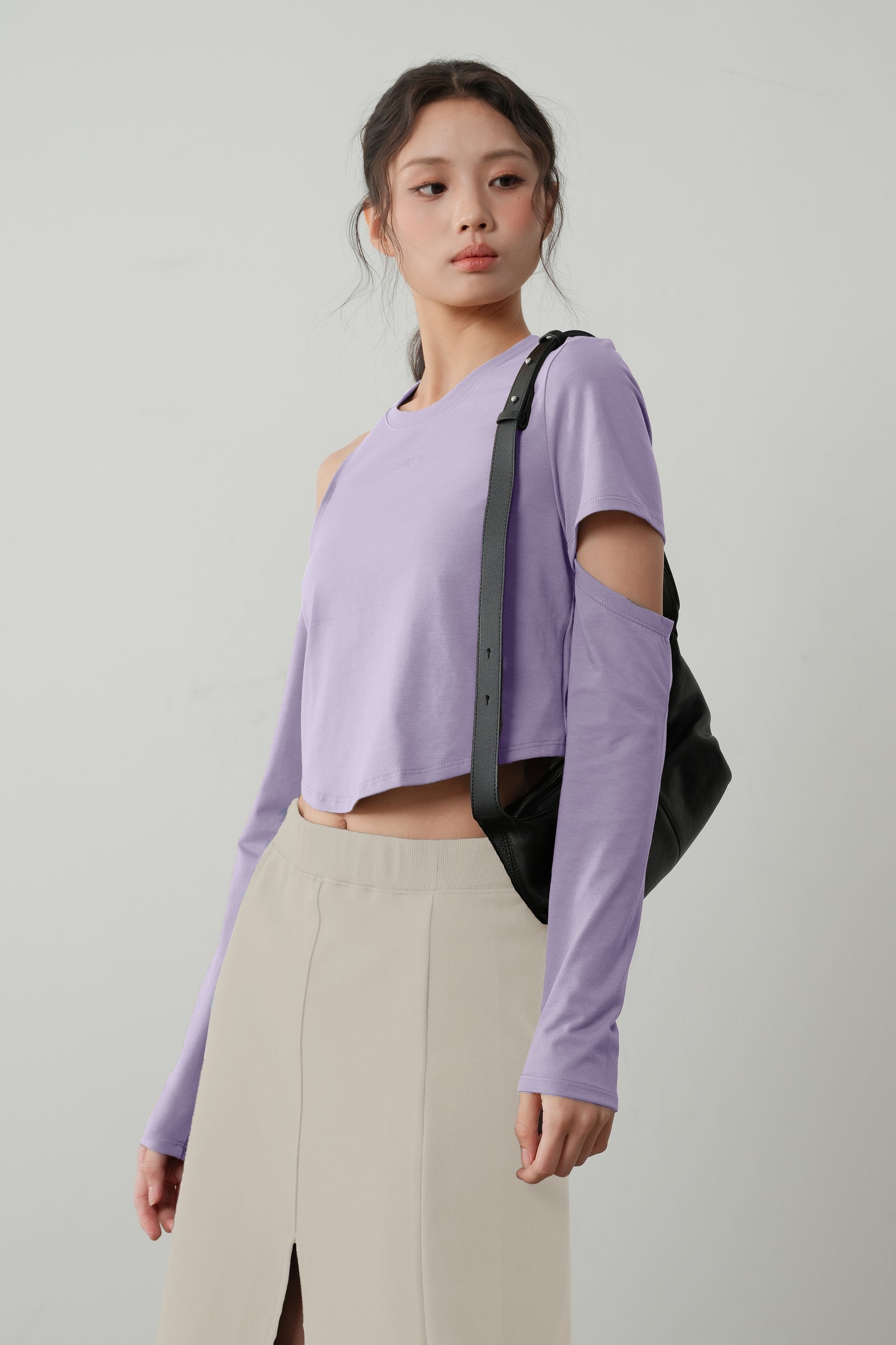 The Asym Off Shoulder Knit Top