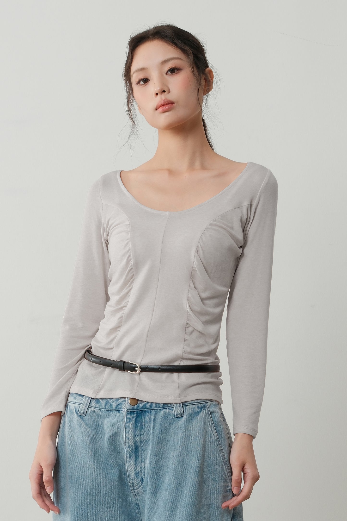 The Knit Reverie Gathered Top