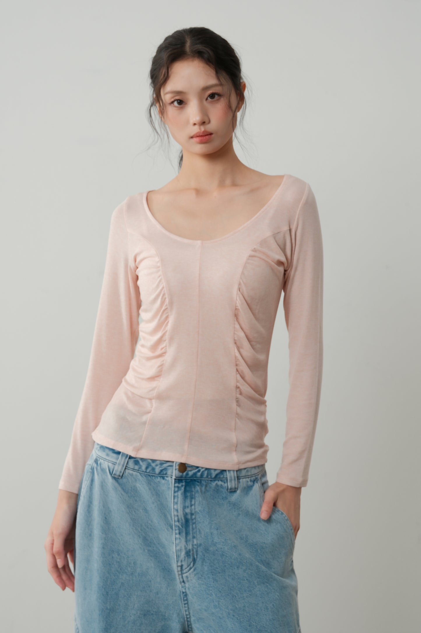 The Knit Reverie Gathered Top
