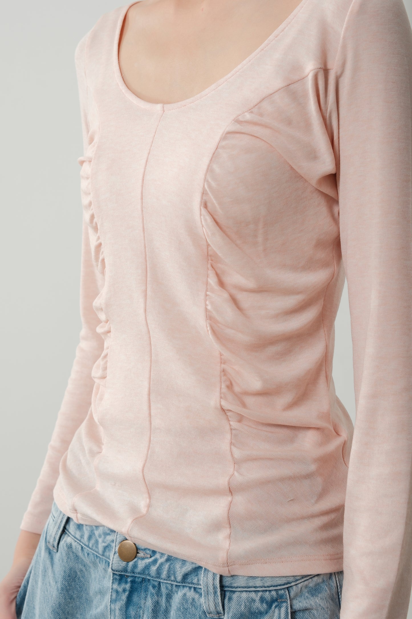 The Knit Reverie Gathered Top