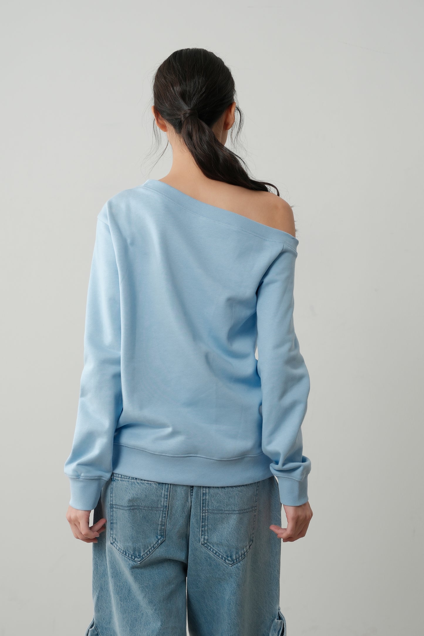 The Lethe One Shoulder Sweatshirt