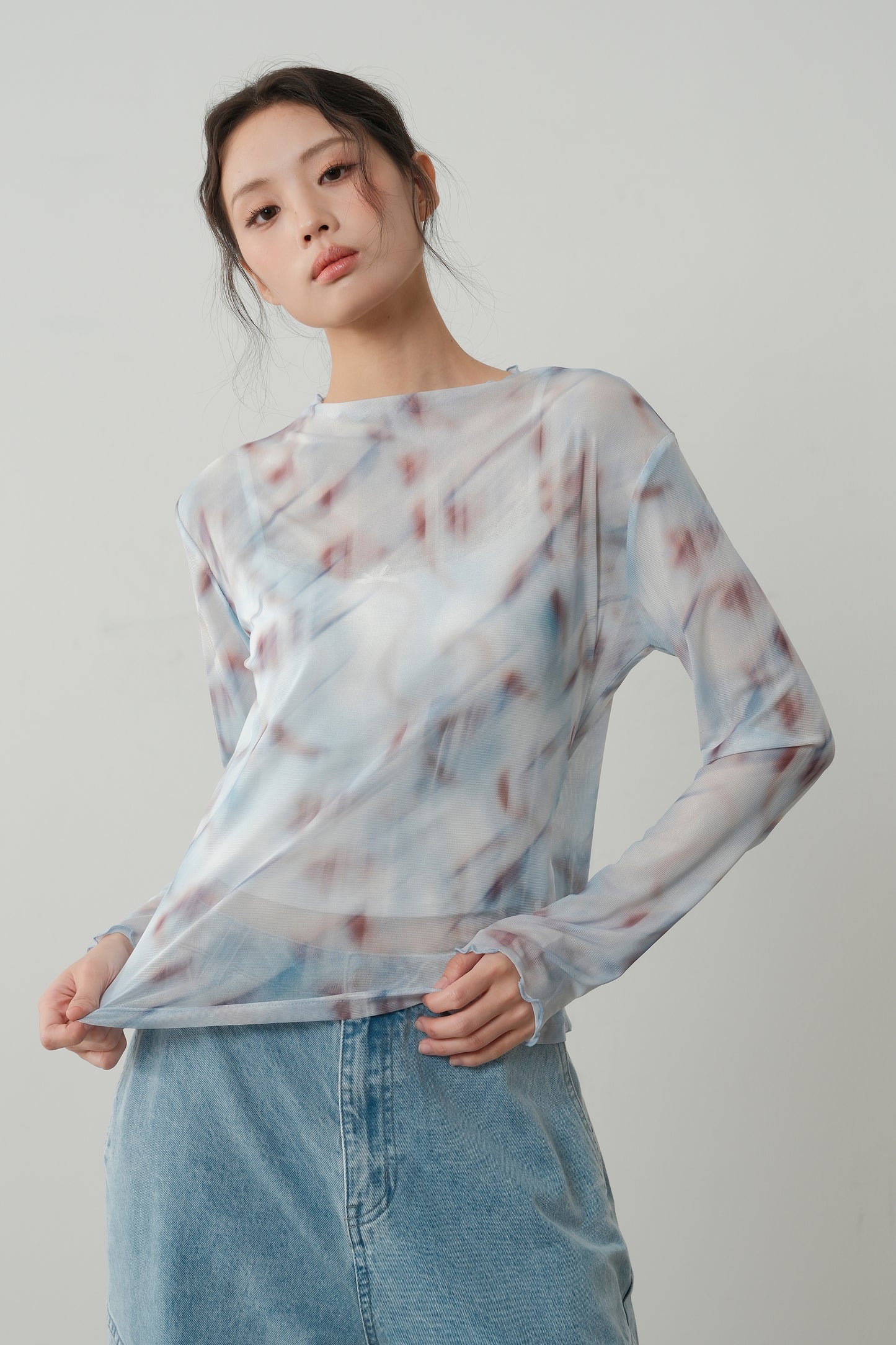 The Blue Brew Mesh Top