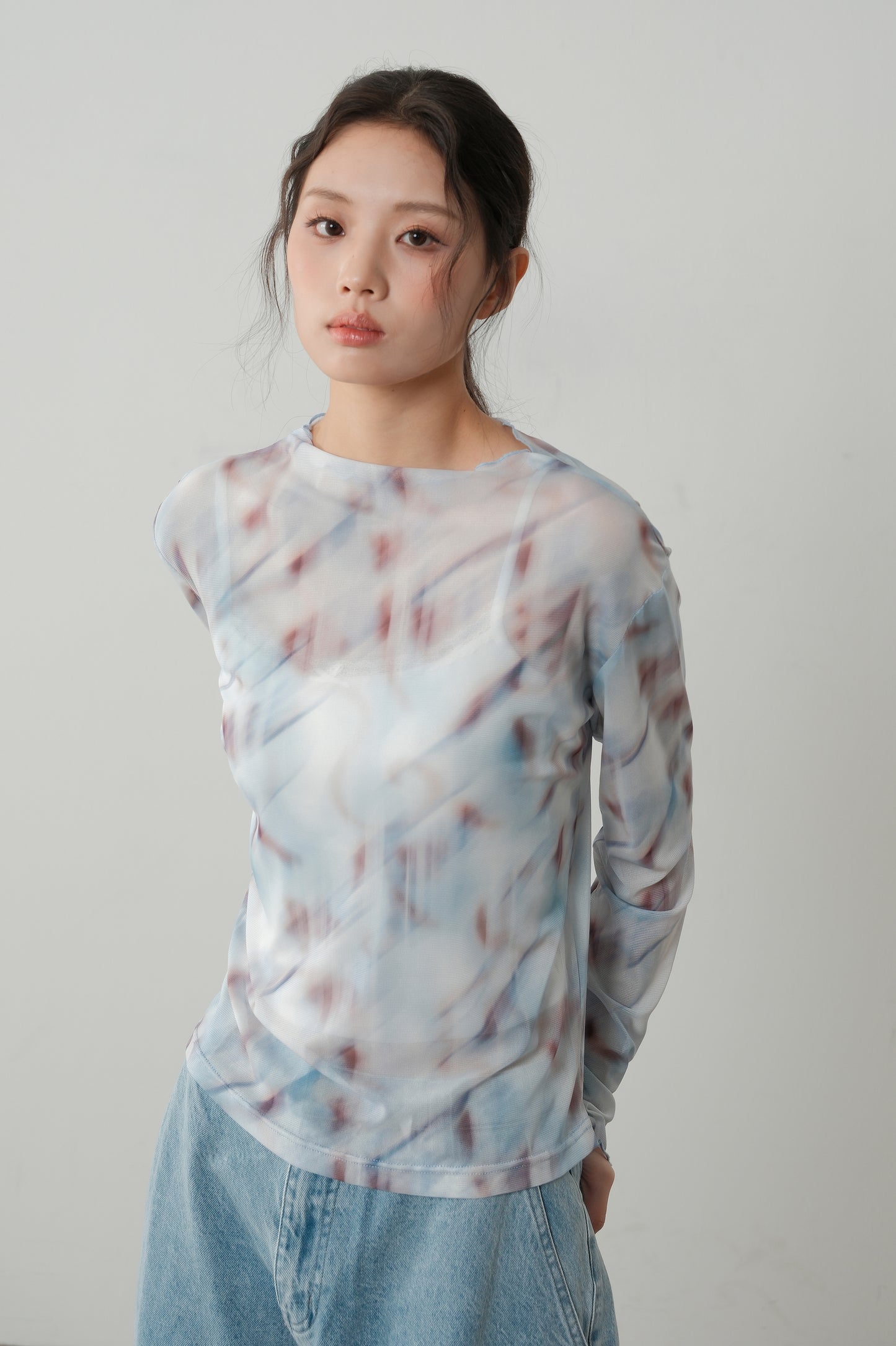 The Blue Brew Mesh Top