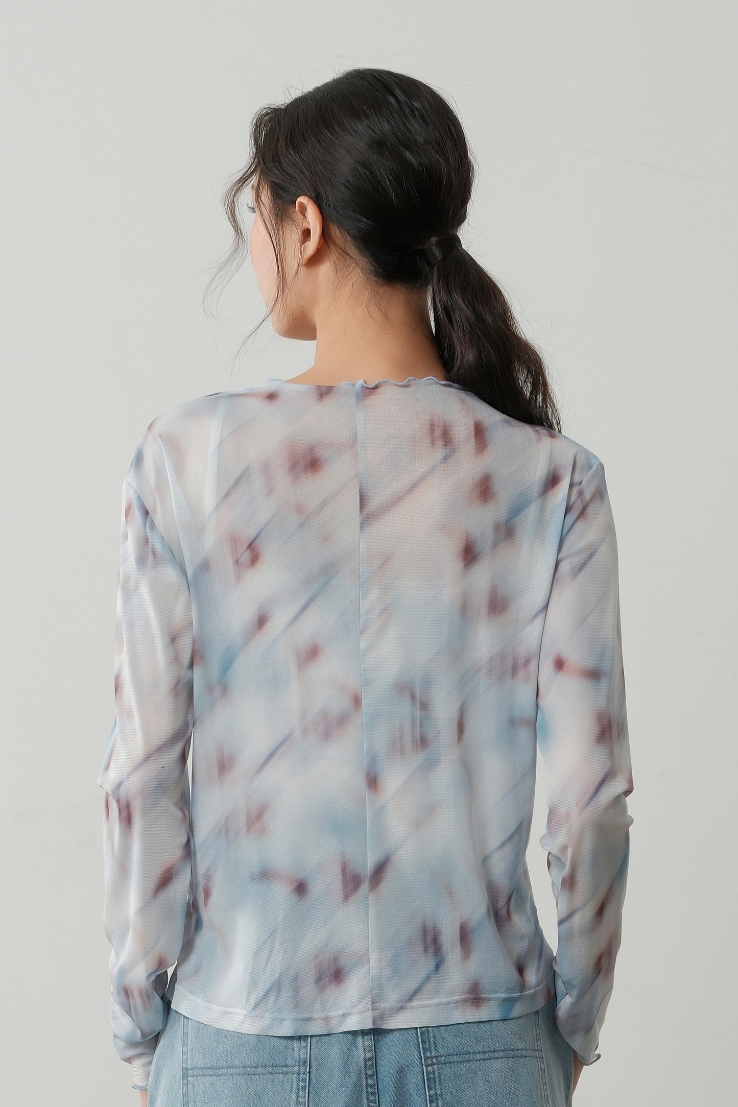 The Blue Brew Mesh Top