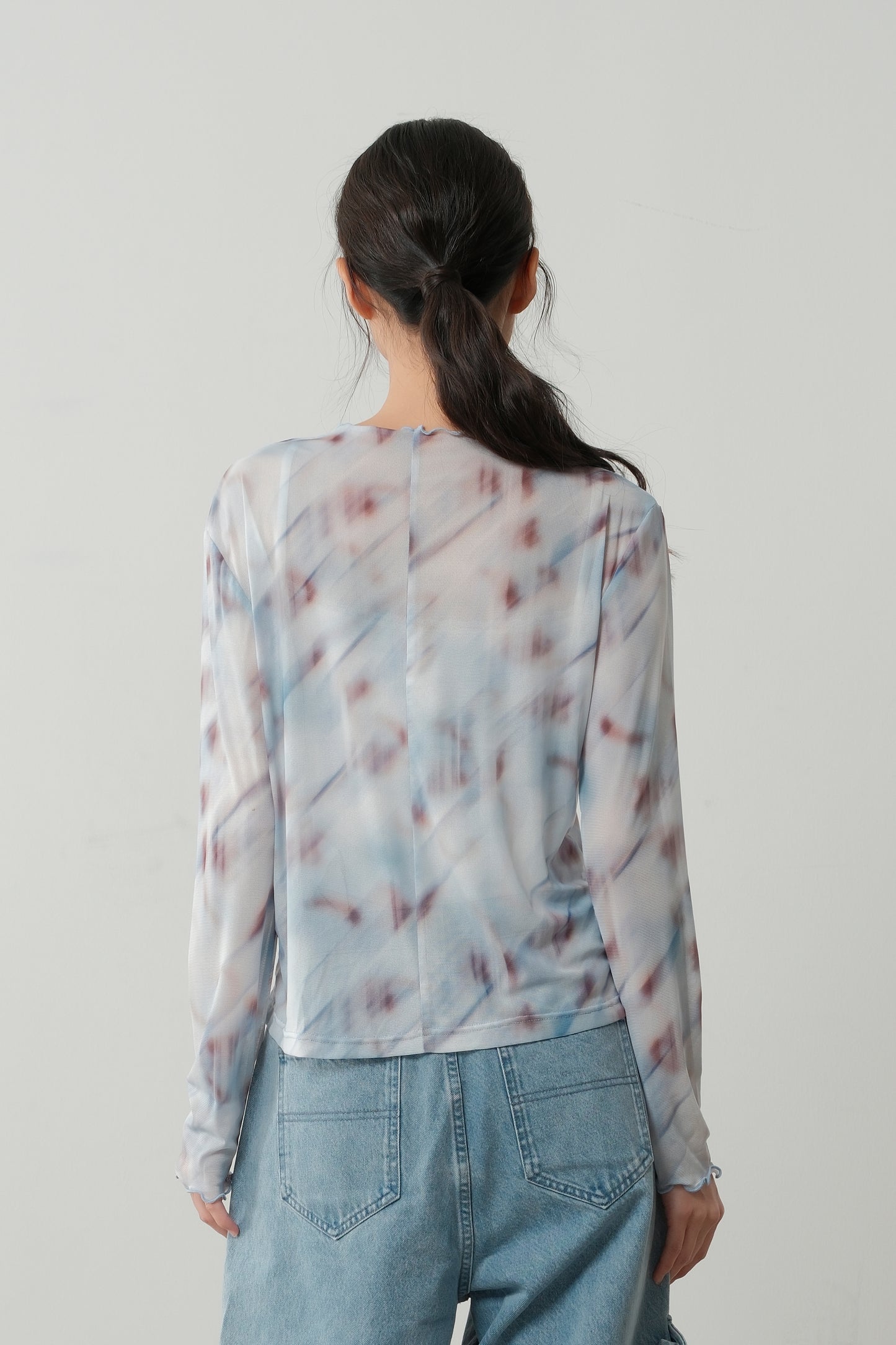 The Blue Brew Mesh Top