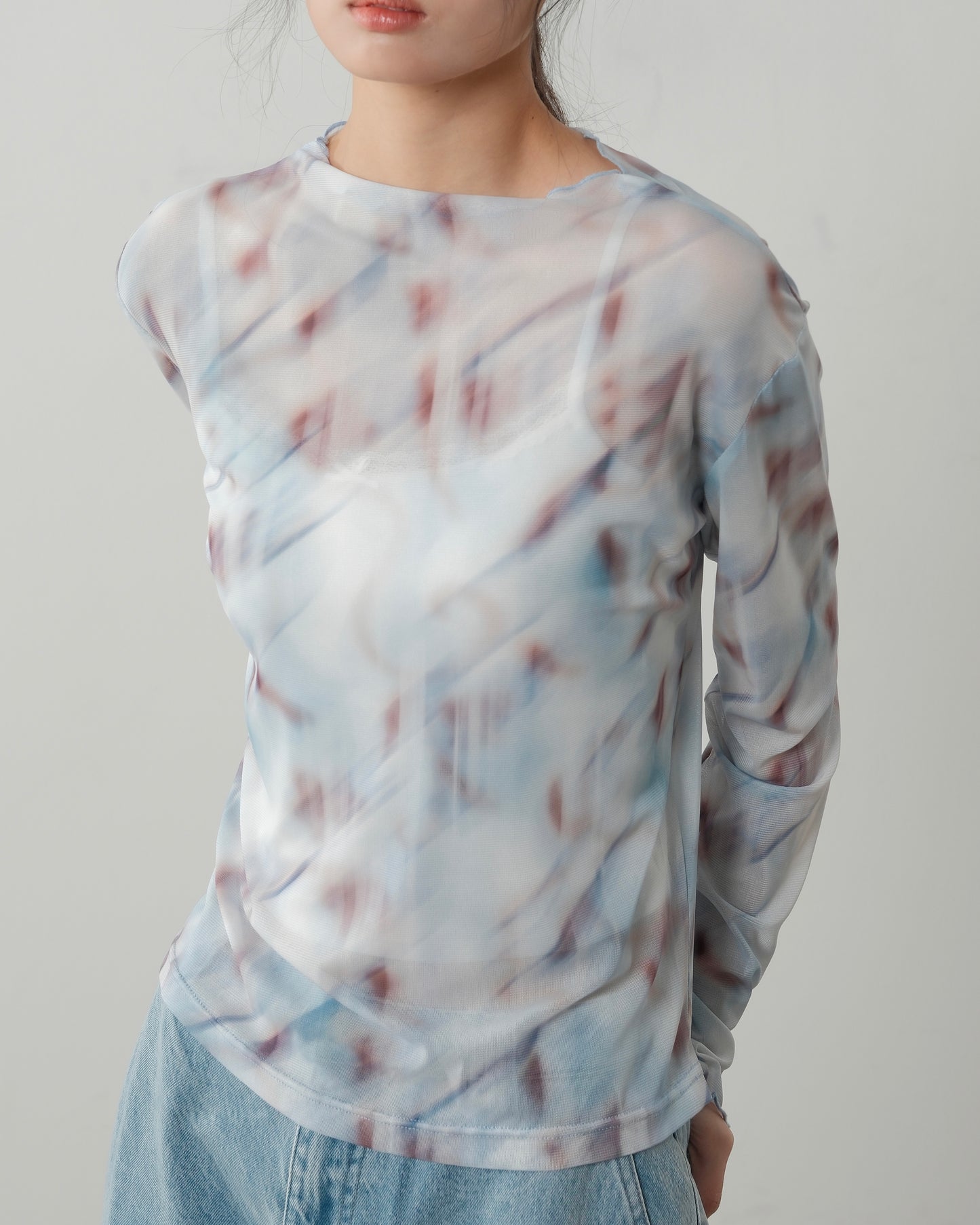 The Blue Brew Mesh Top