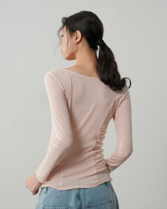 The Knit Reverie Gathered Top