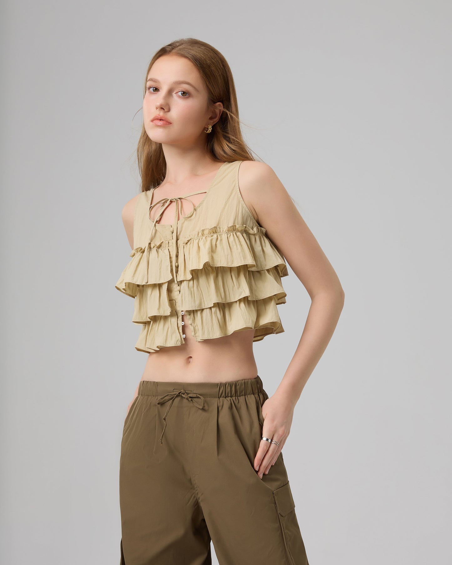 The Mallow Tiered Top