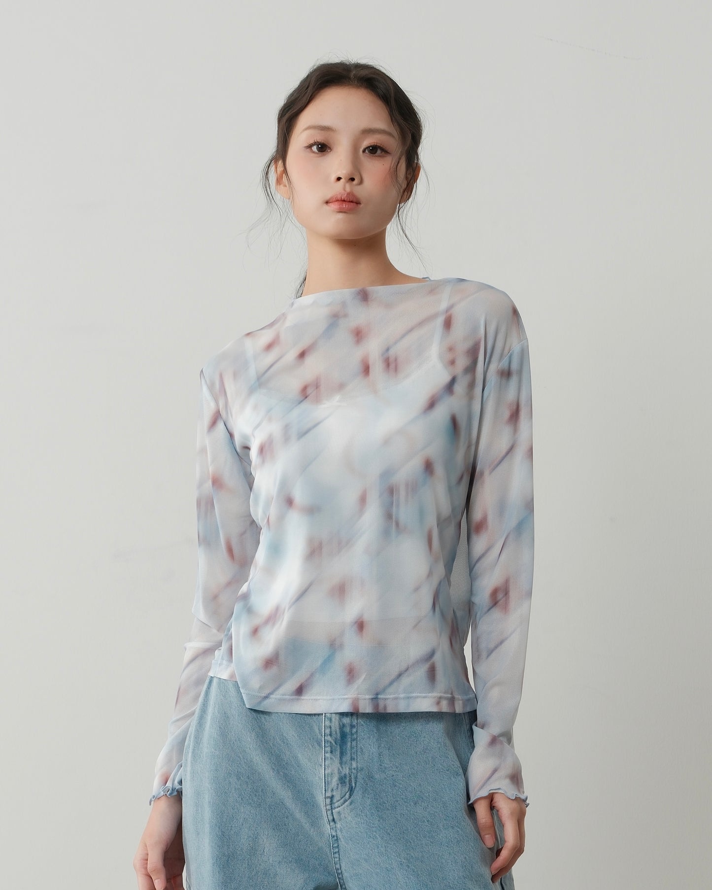 The Blue Brew Mesh Top