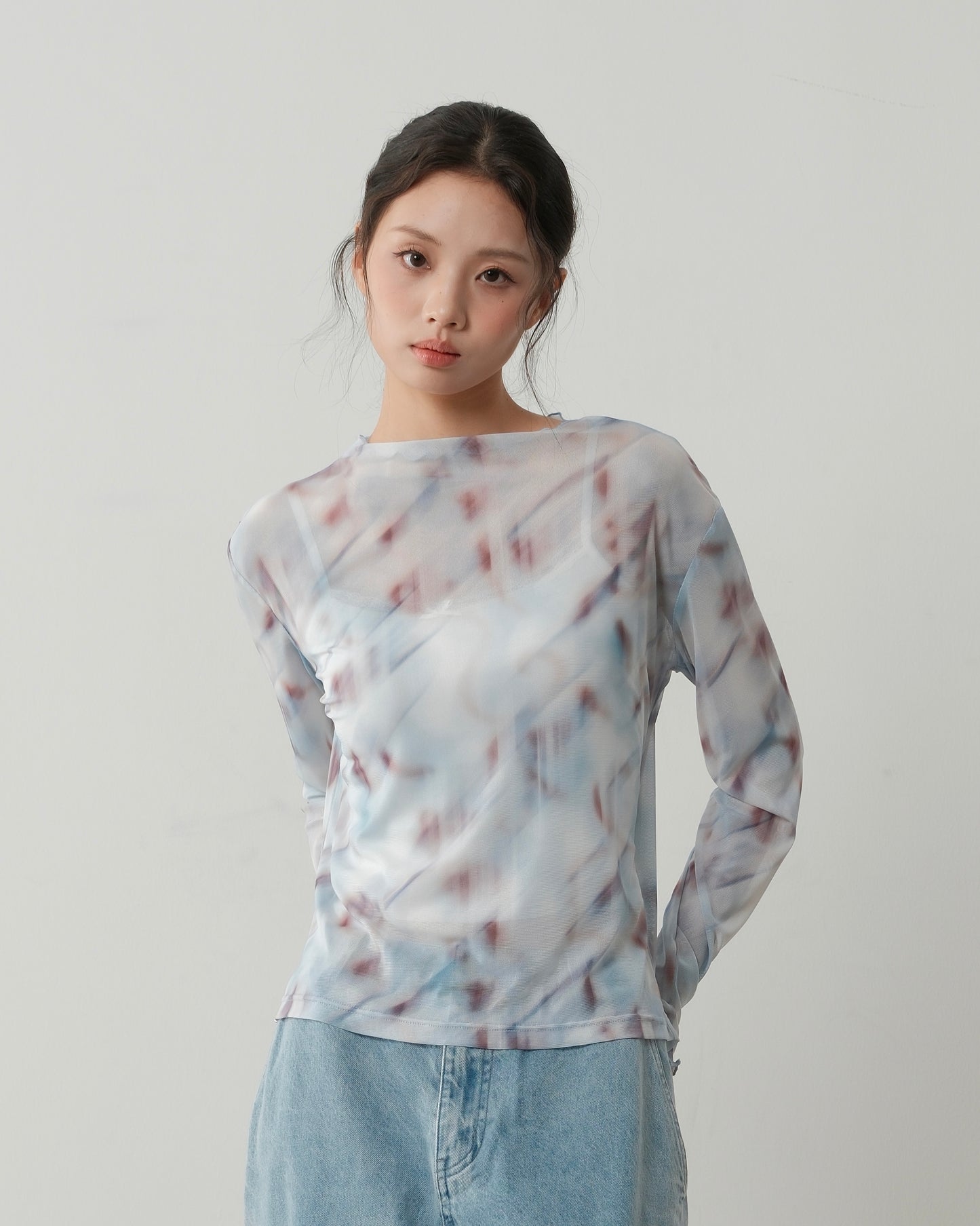 The Blue Brew Mesh Top