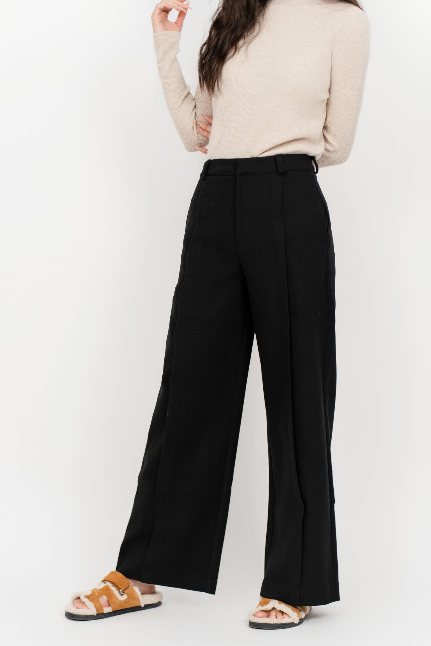 The Plush Noir Trousers