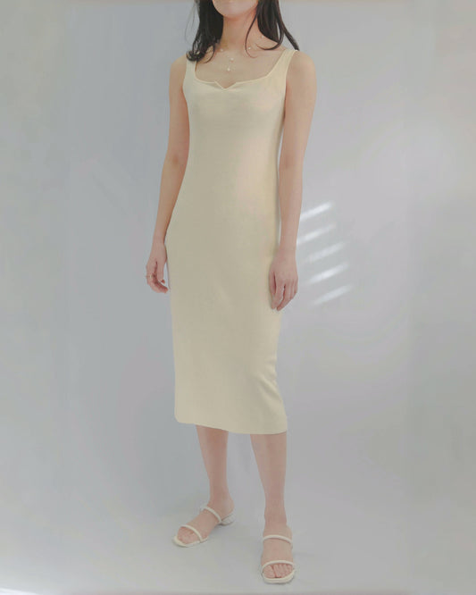 La robe en tricot de tous les jours