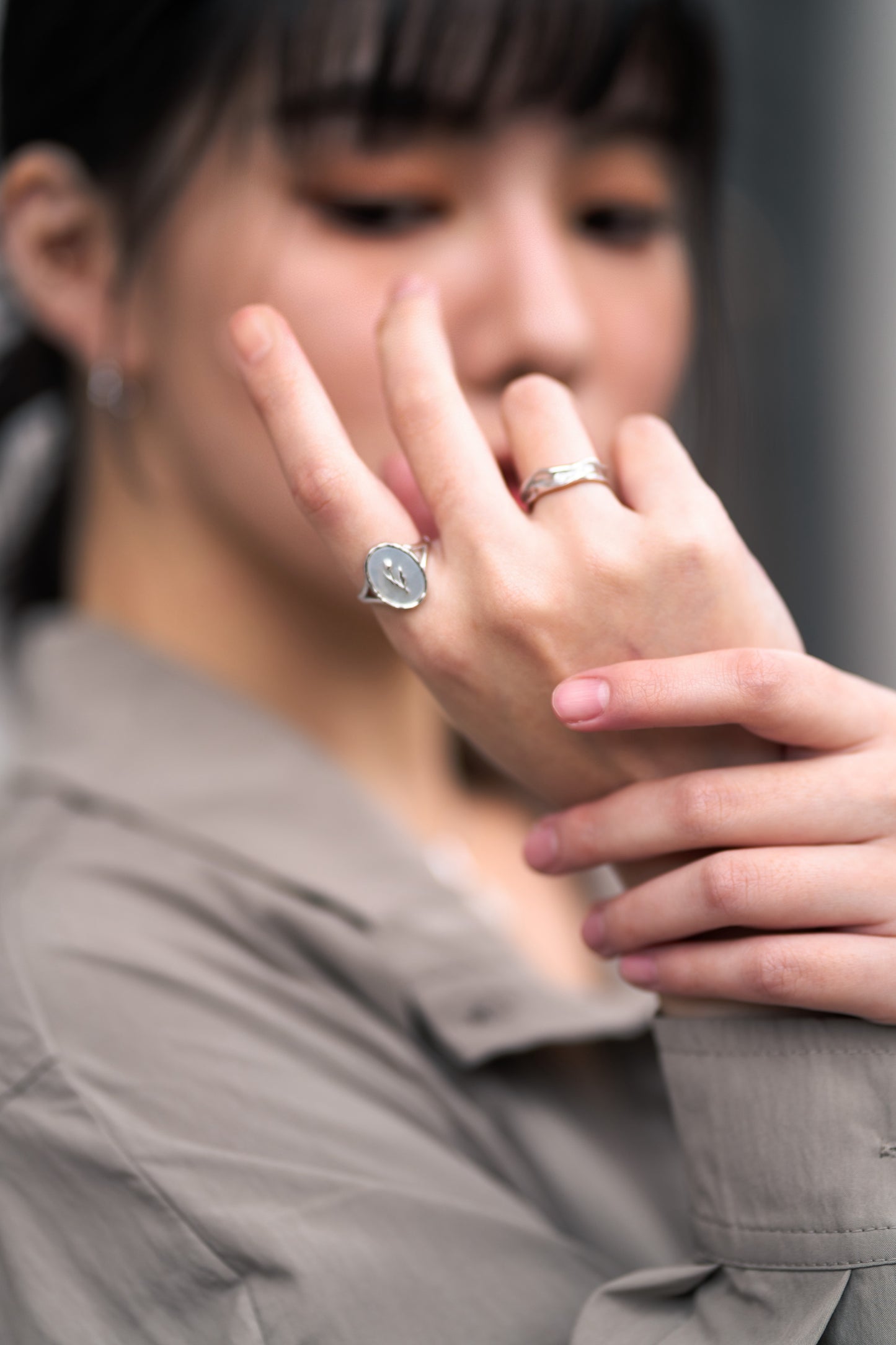 The Silver Crest Ring