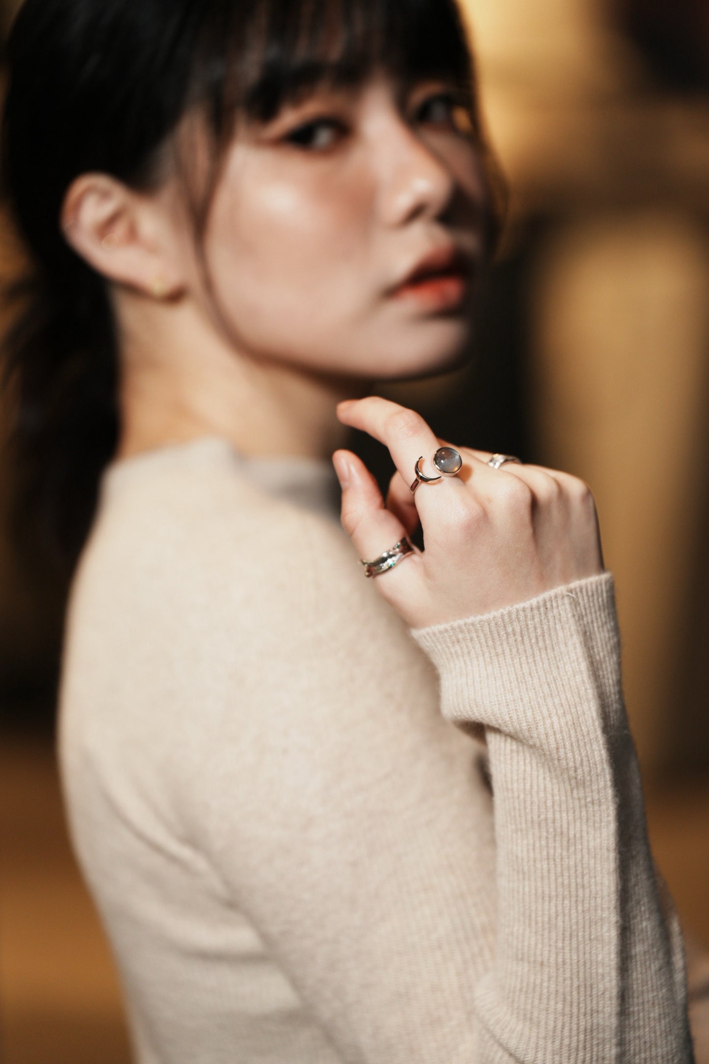 The Lunar Gleam Ring