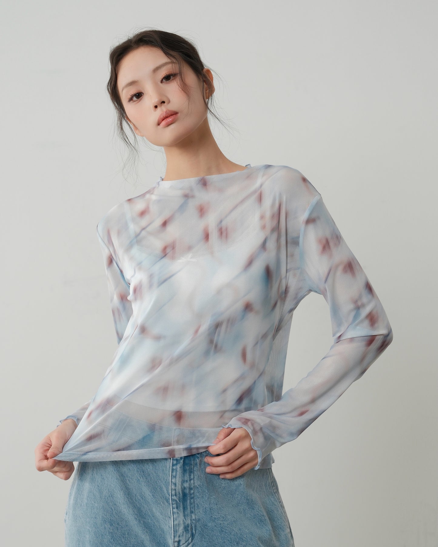 The Blue Brew Mesh Top