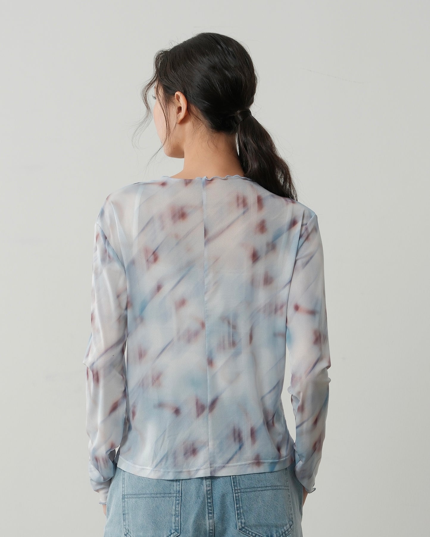 The Blue Brew Mesh Top