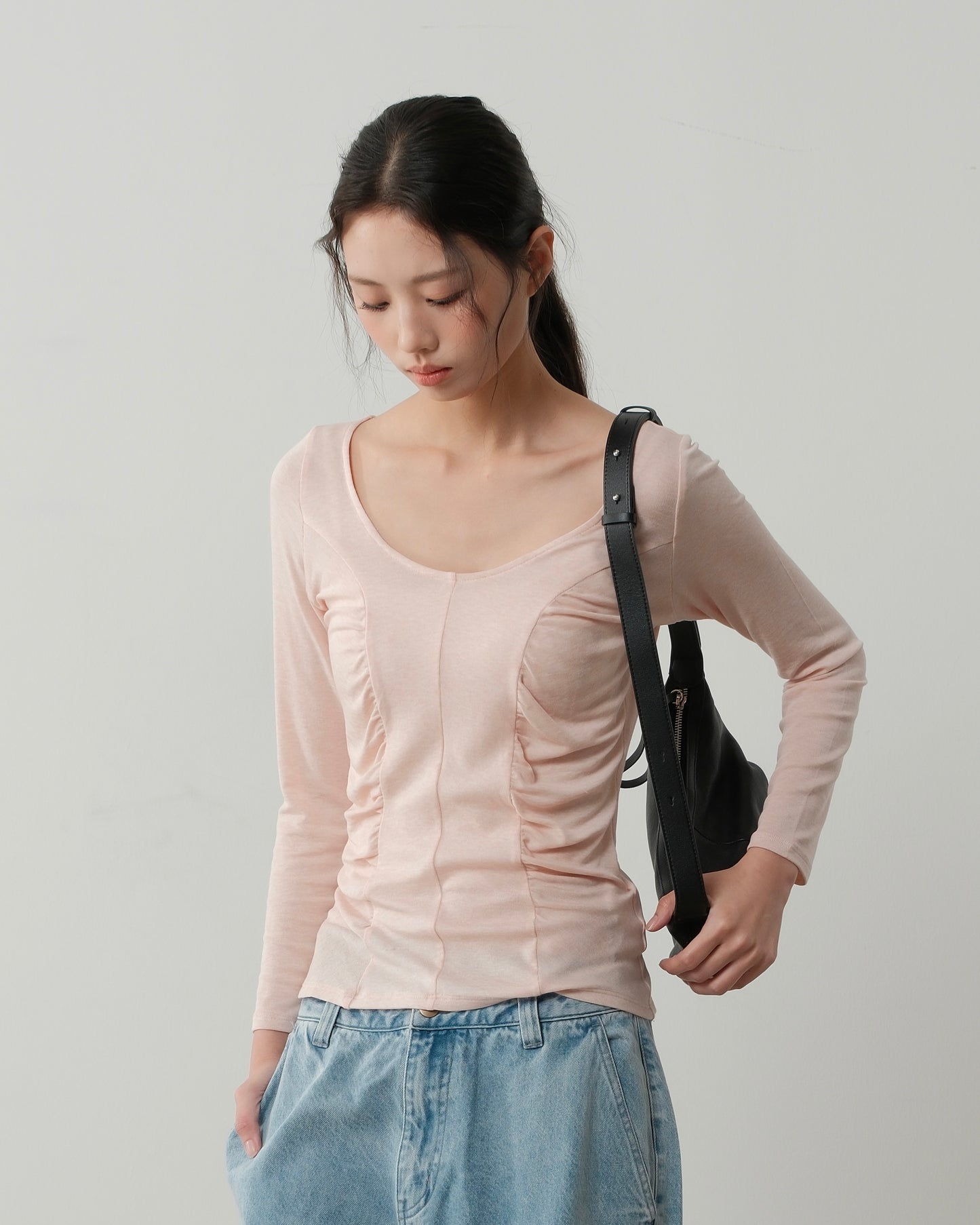 The Knit Reverie Gathered Top