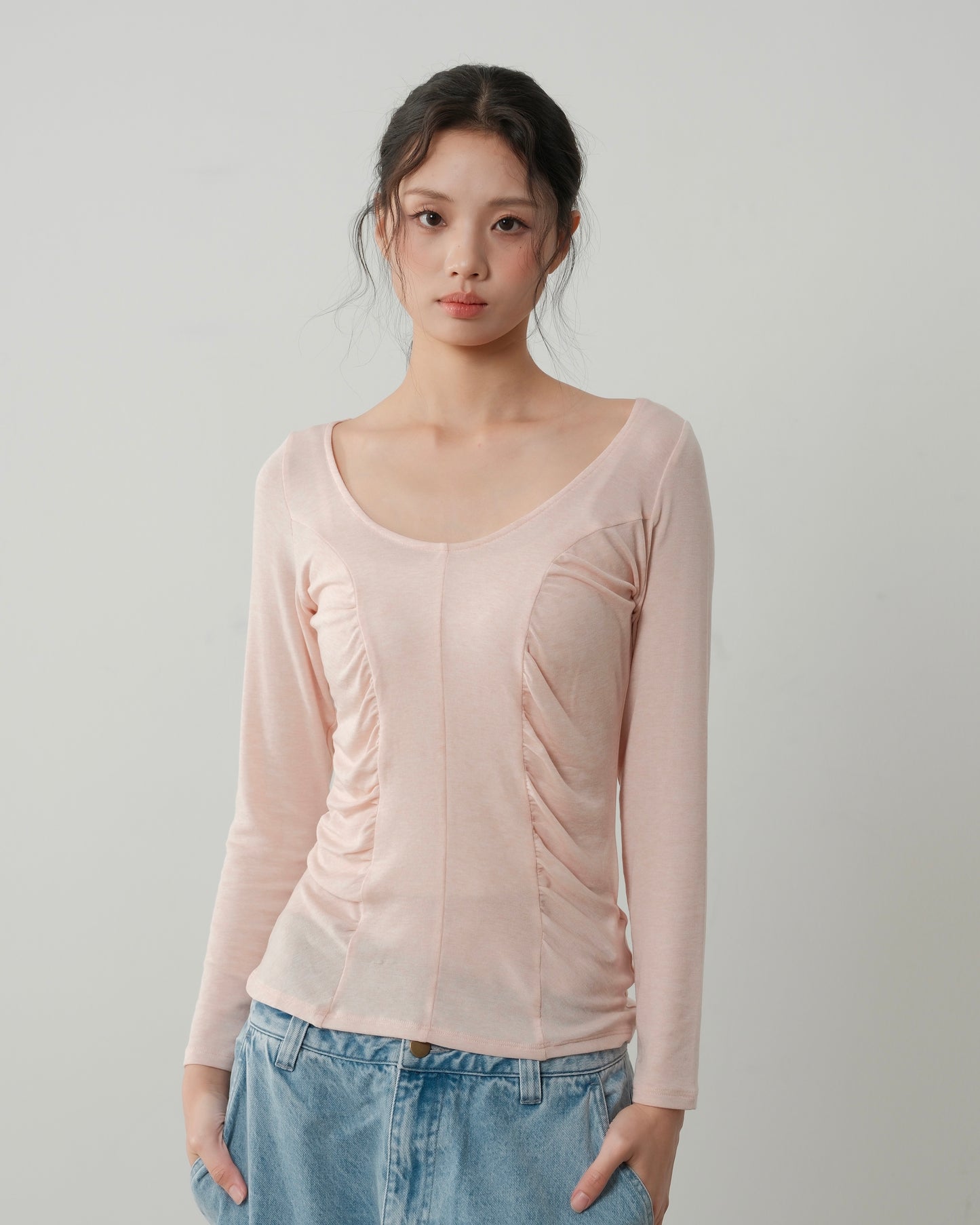 The Knit Reverie Gathered Top