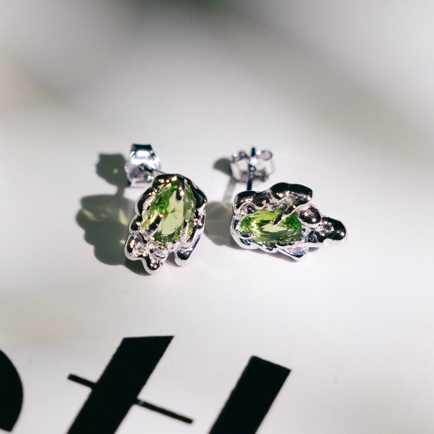 The Verdant Lava Studs