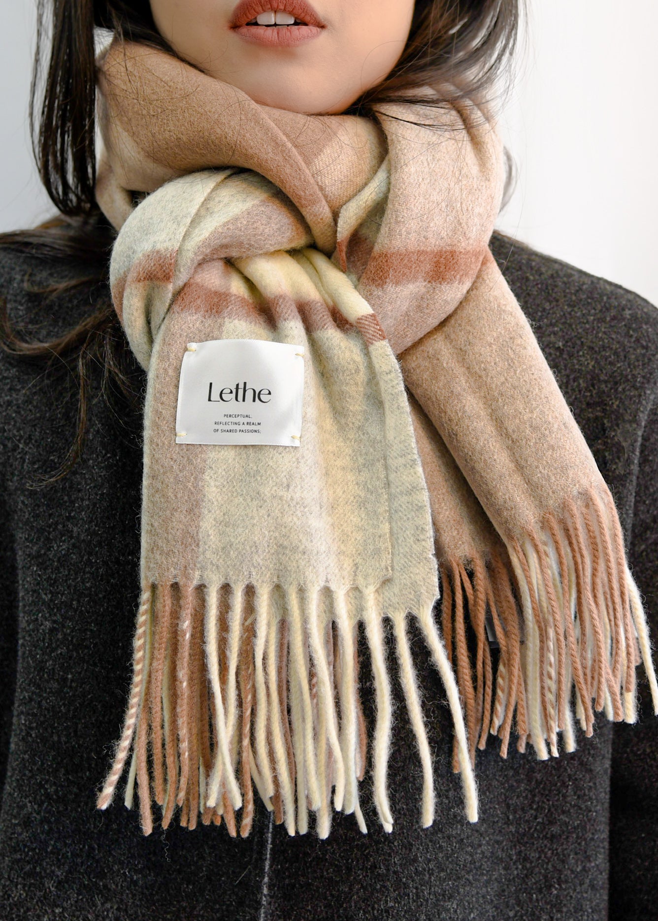 The Tranquil Plaid Scarf