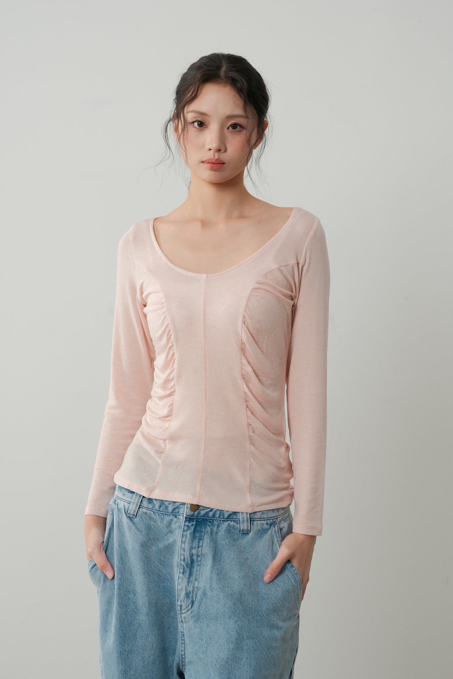 The Knit Reverie Gathered Top