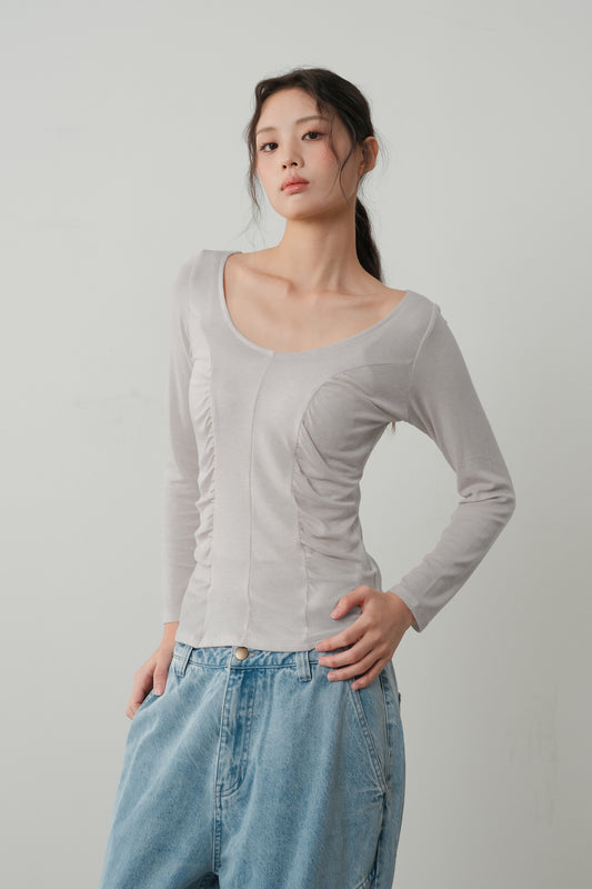 The Knit Reverie Gathered Top