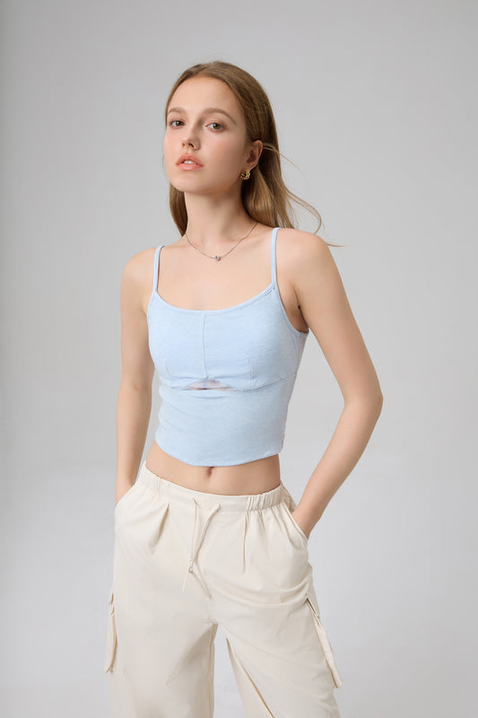 The Barely Built-in Bra Top