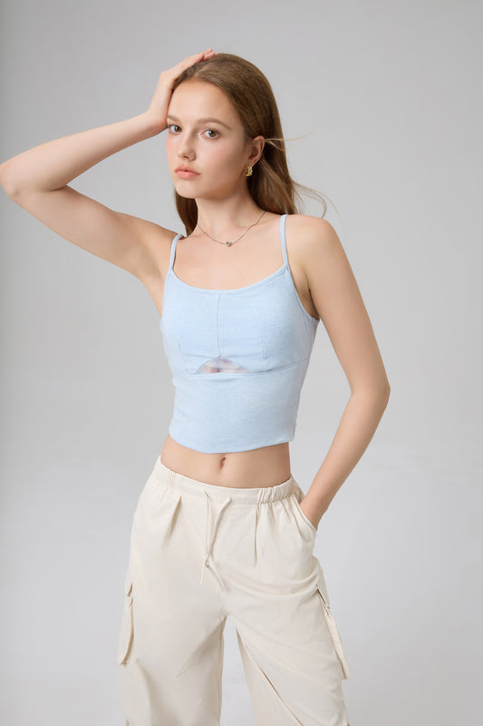 The Barely Built-in Bra Top