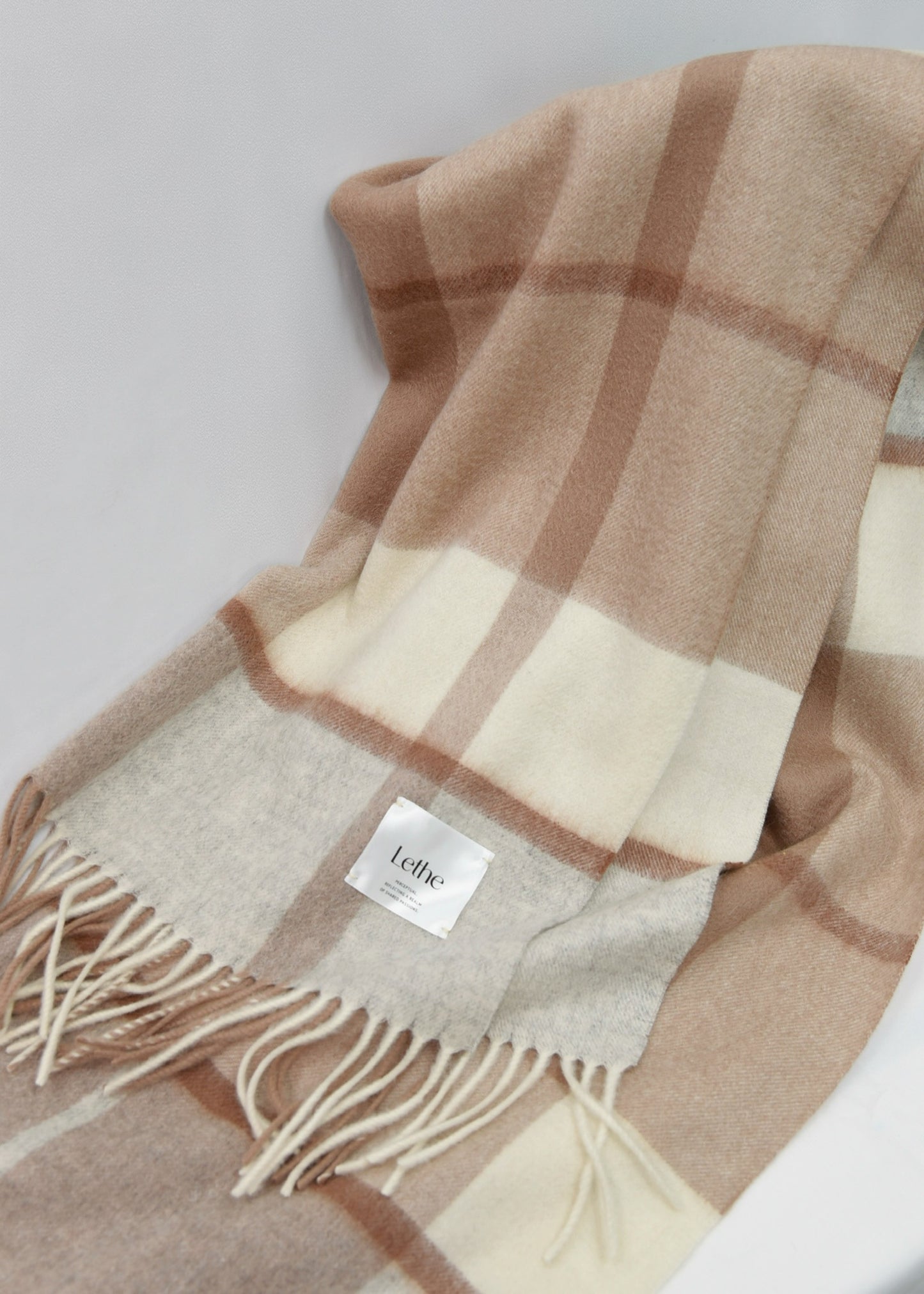 The Tranquil Plaid Scarf