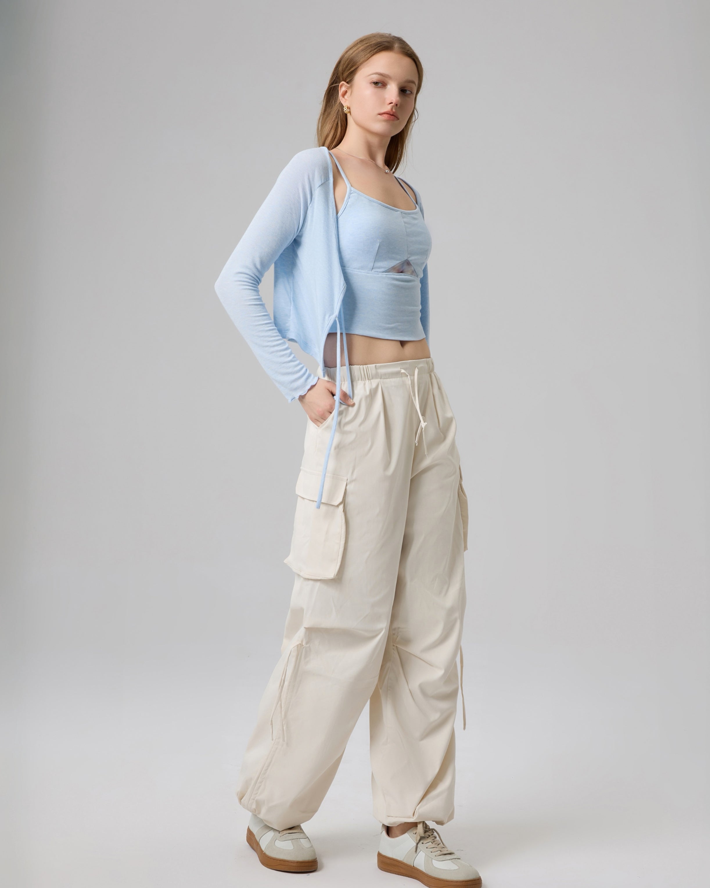 The Urban Ease Cargo Pants – Adjustable Drawstring Utility Pants