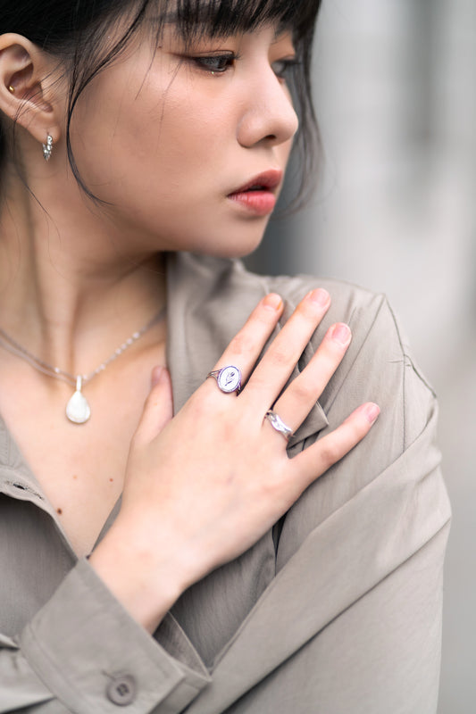 La bague tulipe