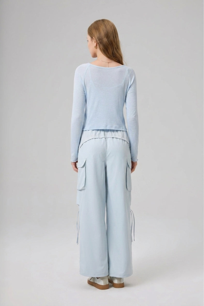 The Cloudlit Bubble Tie Cardigan